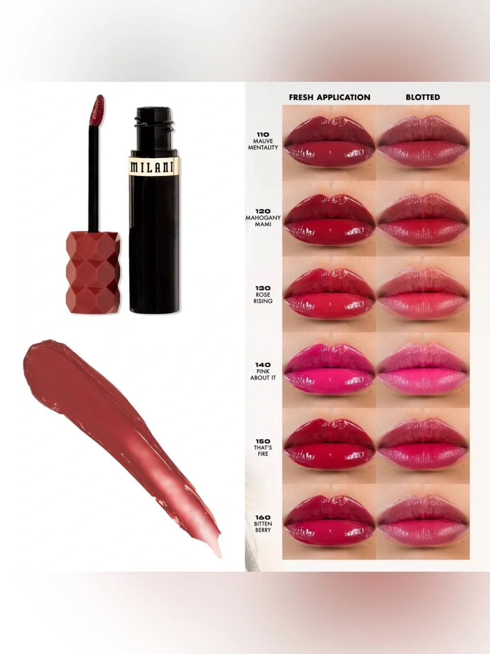 Milani shade rose